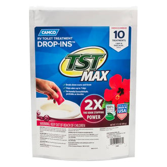 Camco® 41603 - TST Max™ RV Holding Tank Treatment Drop-Ins with Hibiscus Breeze Scent