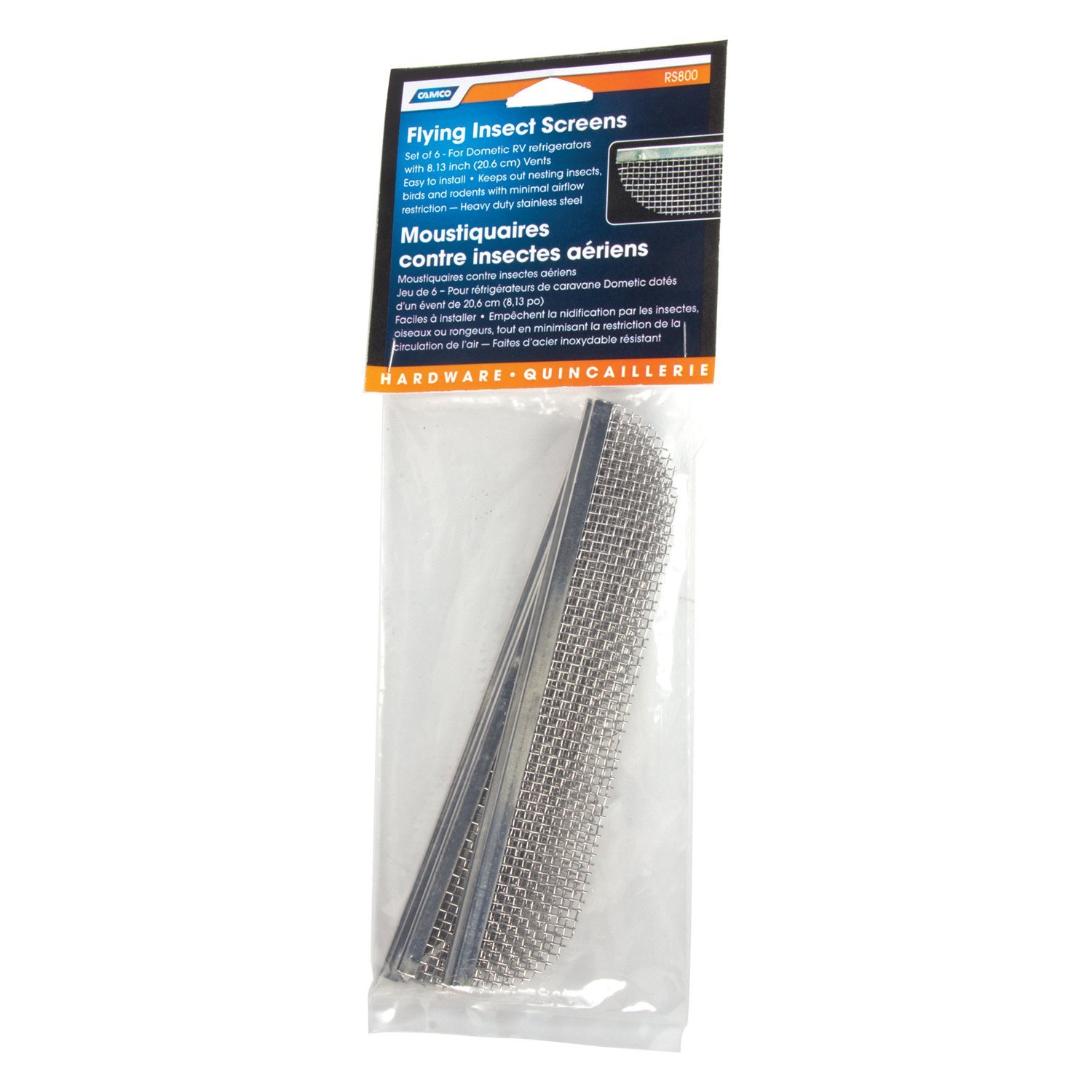 Camco® 42154 Stainless Steel Vents Insect Screen