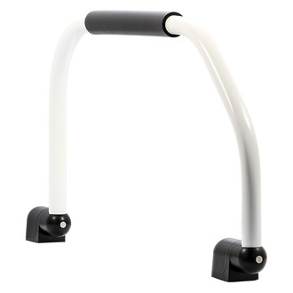 Camco® - 27.2"L White Aluminum Long Folding Grab Handle