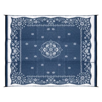 Camco® - 12'W x 9'L Oriental Fabric Outdoor Mat