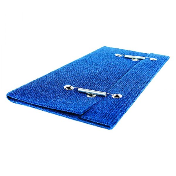 Camco® - Single Rib Carpet Blue Straight Entry Step Rug