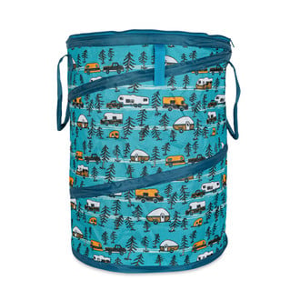 Camco® - "Life is Better at the Campsite" PopUp Utility Container with Sketch Design