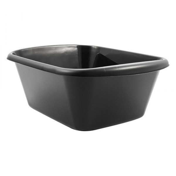 Camco® - Black Polypropylene 9 qt. 10.5"W x 12.75"L Mini Dish Pan