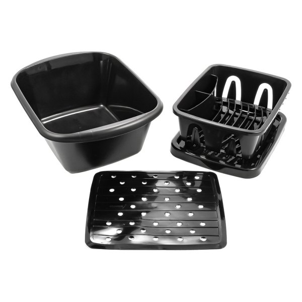 JUST THE RIGHT SIZE! Camco's Mini Dish Drainer & Tray 