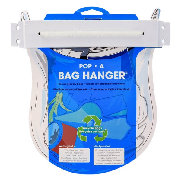 Camco® - Pop-A-Bag™ White Grocery Bags Hanger