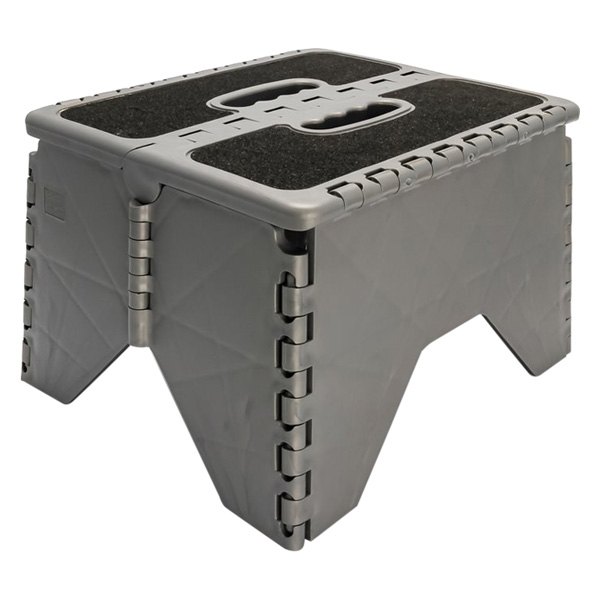 Camco® - Plastic Silver Folding Step Stool