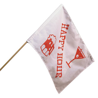 Camco® - Happy Hour 12"H x 18"L Flag