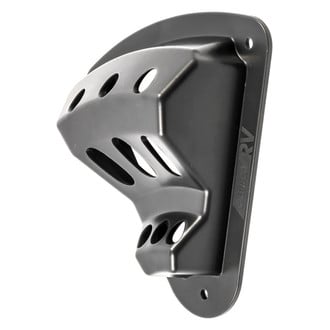 Camco® 45505 - 5"H x 3"L Screw Mount Black Flag Holder