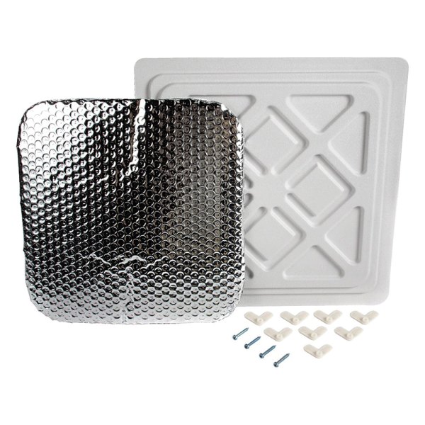 Camco® - 14" x 14" White Insulated Roof Vent Cover