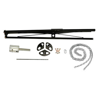 Camco® - Eaz-Lift 5000 lb Black 5th Wheel King Pin Stabilizer
