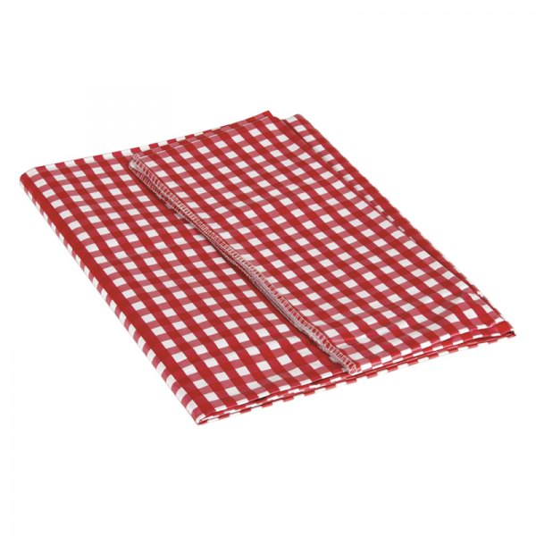 Camco® - Vinyl Red/White Picnic Tablecloth