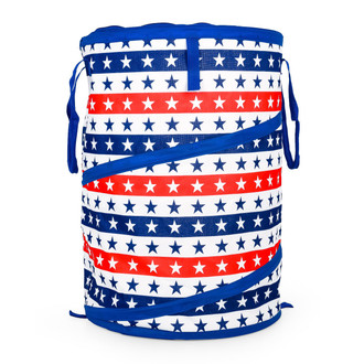 Camco® - Blue/Red Pop-Up Container with Stars Design