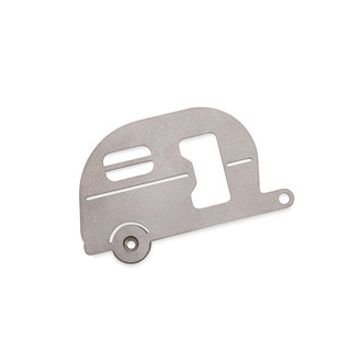 Camco® - "Life is Better at the Campsite" Stainless Steel Bottle Opener with Magnet