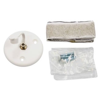 Camco® 55033 - White Single TV Wall Plate