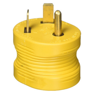 Camco® - Power Grip™ Power Cord Adapter (30A Male x 15A Female)