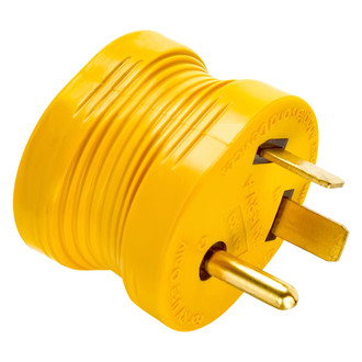 Camco® - Power Grip™ Power Cord Adapter (30A Male x 15A Female)