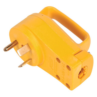 Camco® - Power Grip™ 30A Male Replacement Plug with Handle Grip