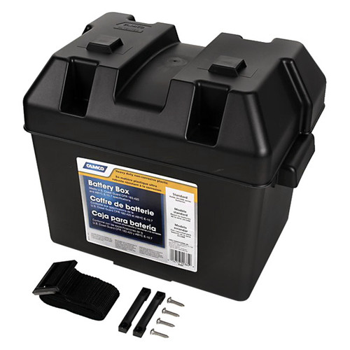 Camco® 55362 - Standard Battery Box for Group 24 Batteries