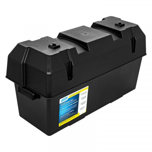 Camco® 55374 - Double Battery Box for Group GC2, 24 Batteries