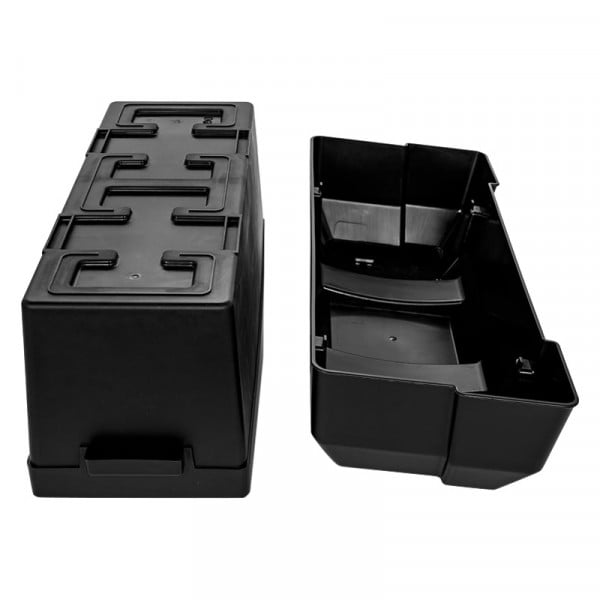 Camco® 55374 - Double Battery Box for Group GC2, 24 Batteries