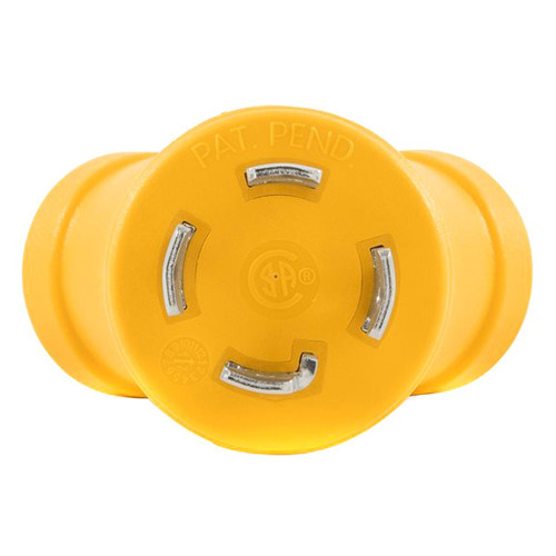 Camco® 55438 - 30A Male x 2 15A Female/125V/3750W 4-Prong Power