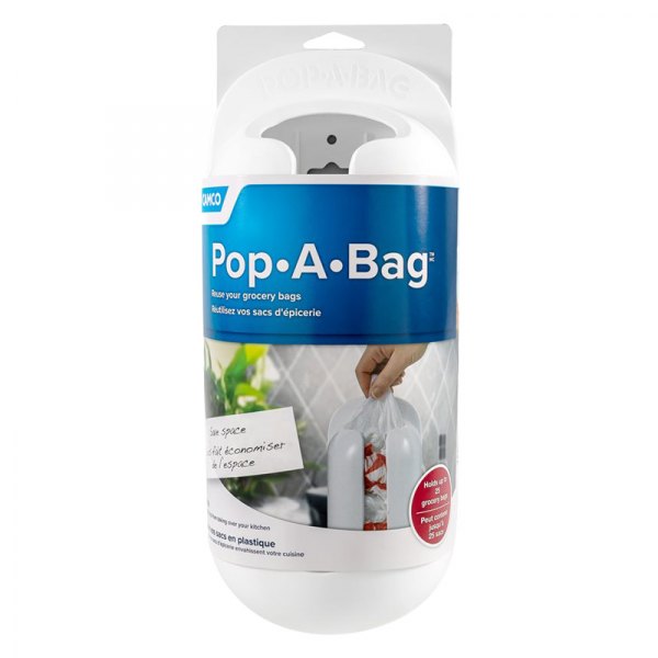 Camco® - Pop-A-Bag™ White Plastic Bag Organizer
