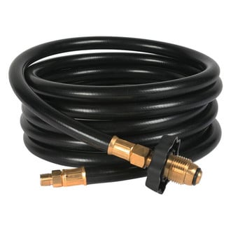 Camco® - 144" LP Gas Supply Hose (Male POL to 1/4" Male Inverted Flare)