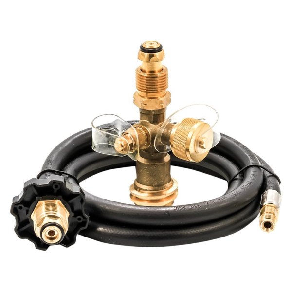 Camco® - Brass LP Gas Tee with 5' Hose