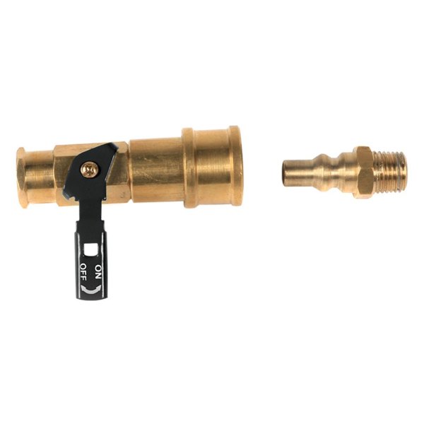 Camco® - Brass Low Pressure Quick Connect Valve