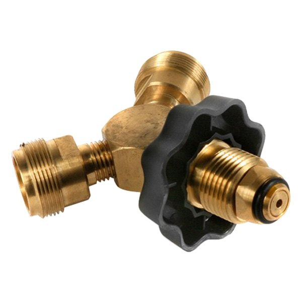 Camco® - Brass LP Gas Y Adapter Tee