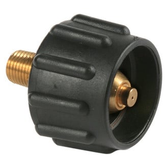 Camco® - Brass Low Pressure LP Gas ACME Nut (Male POL to 1/4" Male Thread)