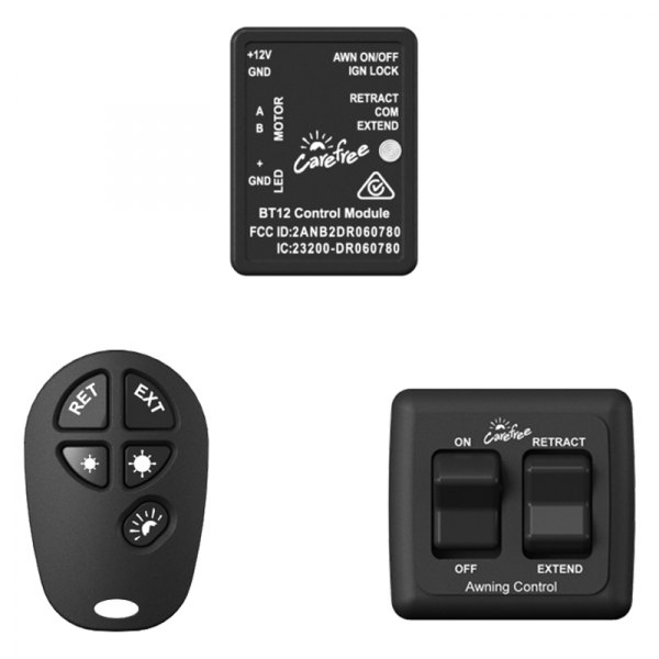 Carefree® - Connects™ Wireless Awning Control System with Switch Kit & Bluetooth Remote