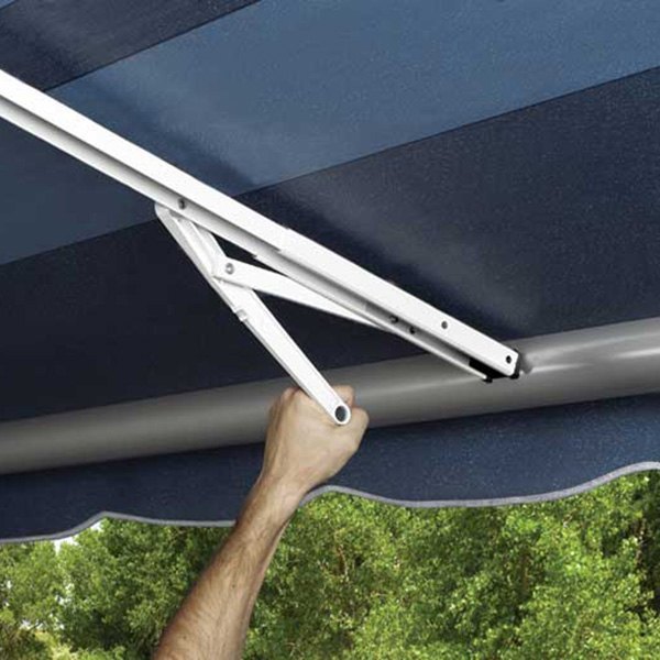 Carefree® - White Rafter 7™ with Gas Shock Assist