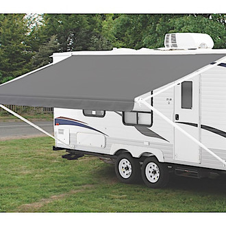 Carefree® - Cut-To-Fit™ 25' Replacement Vinyl Fabric for RV Patio Awnings (2 Pack)