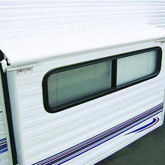 Carefree® - SOC™ 173.5" Black Vinyl Standard Slide-Out RV Awning