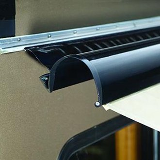 Carefree 169pblk073 Sok Iii Summit 6 1 W Wall Mounted Black Aluminum Slide Out Rv Awning Cover Camperid Com