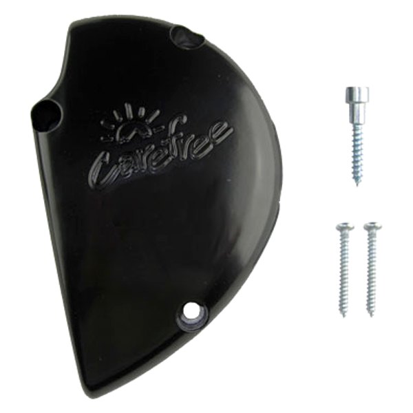 Carefree® - Black Plastic Left Hand Fascia End Awning Cap