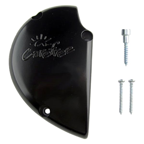 Carefree® - Black Plastic Right Hand Fascia End Awning Cap