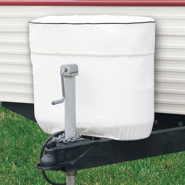 Classic Accessories® - Classic™ Vinyl Snow White Cover for Dual 20 lbs LP Gas Tanks