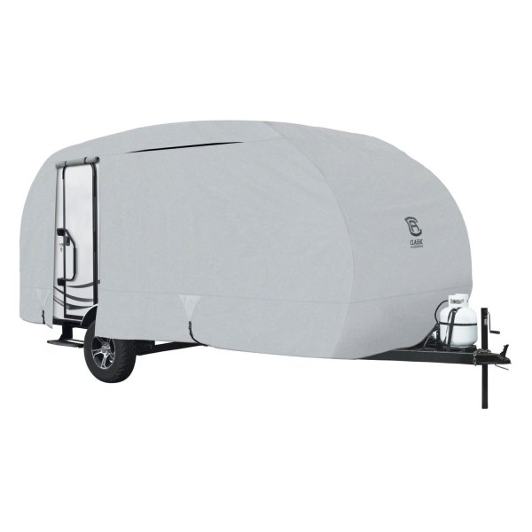 Classic Accessories® - PermaPro™ Long R-Pod Travel Trailer Cover with Back Door