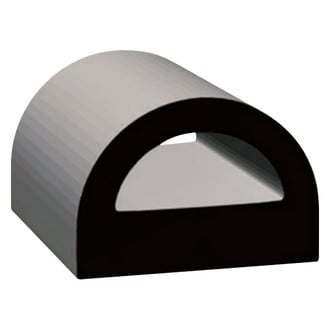 Clean Seal® - 50' Black EPDM Slide-Out D-Seal