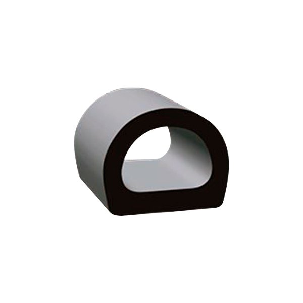 Clean Seal® - 50' Black EPDM Slide-Out D-Seal