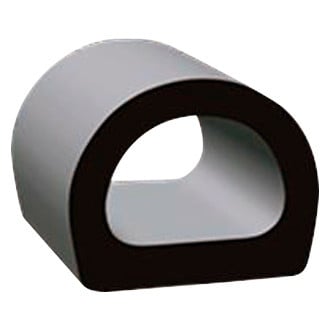 Clean Seal® - 50' Black EPDM Slide-Out D-Seal