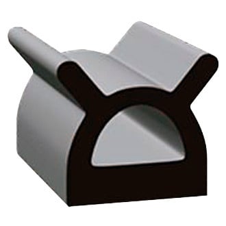 Clean Seal® - 50' Black EPDM Slide-Out D-Seal