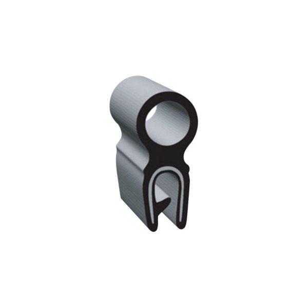 Clean Seal® - 50' Black EPDM Sponge Rubber Door/Window Single Bulb Seal