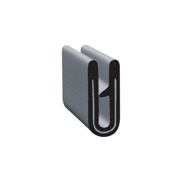 Clean Seal® - 50' Black EPDM Sponge Rubber Door/Window U-Seal