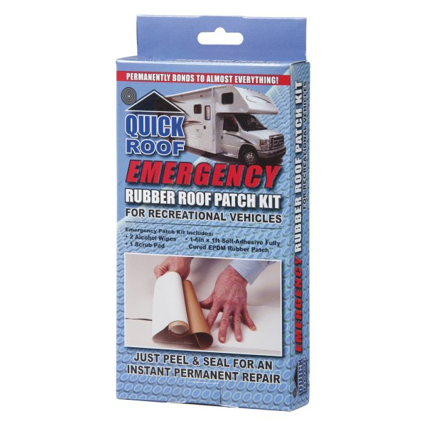 Cofair Products® - Quick Roof Emergency™ EPDM Rubber White Patch Kit (6" x 12")