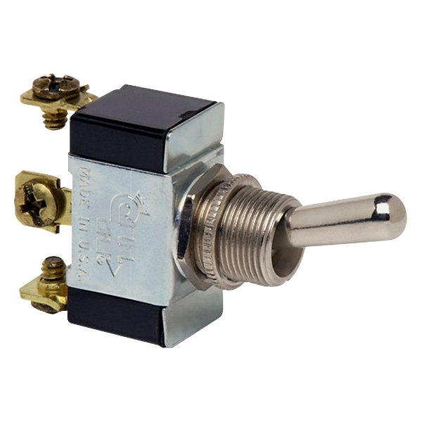 Cole Hersee® - Standard Heavy Duty SPDT On/On Silver Toggle Switch