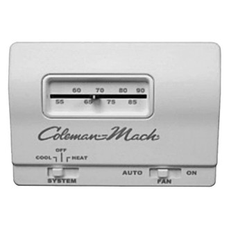Coleman-Mach® - White Heat/Cool Single Stage Wall Thermostat