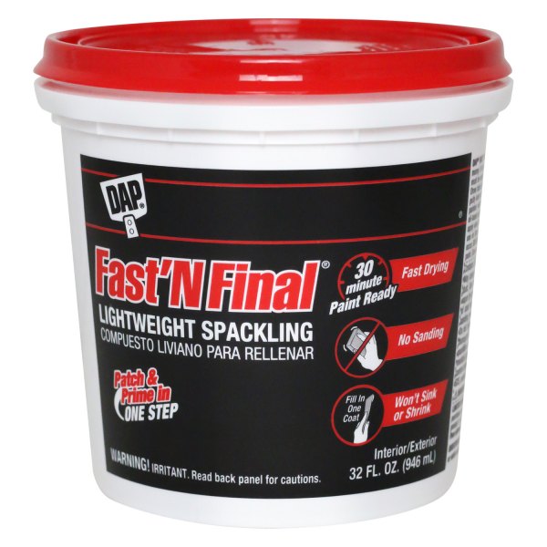 DAP® - Fast 'N Final™ Lightweight Spackling